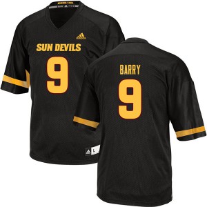 Men's Arizona State #9 Grayson Barry Black NCAA Jerseys 281488-875