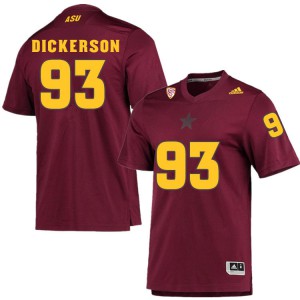 Men's Arizona State #93 Erik Dickerson Maroon Player Jerseys 798629-488