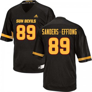 Men's Arizona State #89 Daniel Sanders-Effiong Black Football Jerseys 987230-360