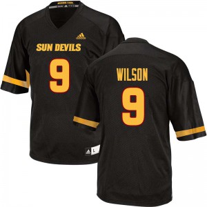 Men Sun Devils #9 Jay Jay Wilson Black Official Jersey 243128-984