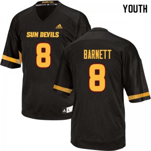 Youth Sun Devils #8 Blake Barnett Black NCAA Jerseys 470498-740