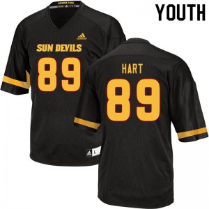 Youth Arizona State Sun Devils #89 Josh Hart Black University Jerseys 776211-910